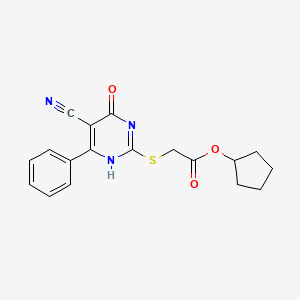 molecular formula C18H17N3O3S B7751800 CID 9123074 