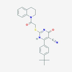 molecular formula C26H26N4O2S B7751802 CID 16957681 