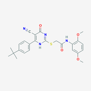 molecular formula C25H26N4O4S B7751812 CID 16957682 