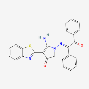molecular formula C25H18N4O2S B7751973 CID 18593824 