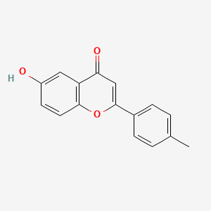 molecular formula C16H12O3 B7752152 6-羟基-4'-甲基黄酮 