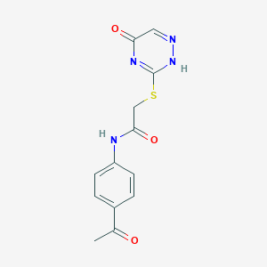 molecular formula C13H12N4O3S B7752244 CID 3163848 