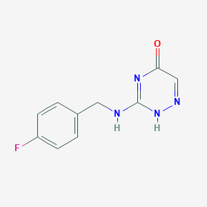 molecular formula C10H9FN4O B7752258 CID 6461899 