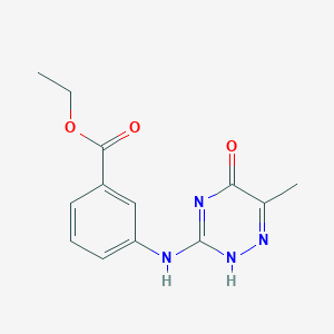 molecular formula C13H14N4O3 B7752276 CID 7453566 