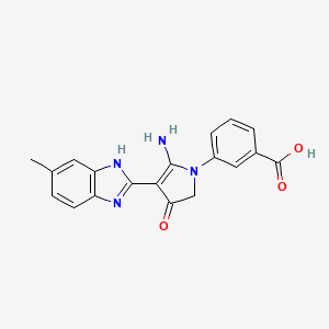 molecular formula C19H16N4O3 B7752777 CID 9122898 