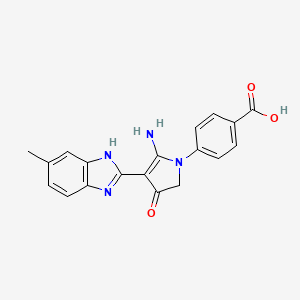molecular formula C19H16N4O3 B7752780 CID 7540434 