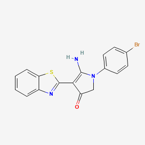 molecular formula C17H12BrN3OS B7752802 CID 7453588 