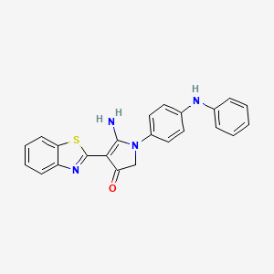 molecular formula C23H18N4OS B7752817 CID 7453601 