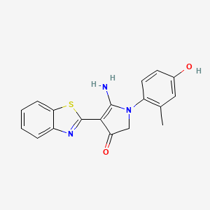 molecular formula C18H15N3O2S B7752829 CID 7453603 