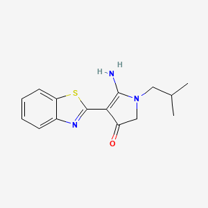 molecular formula C15H17N3OS B7752834 CID 7454180 