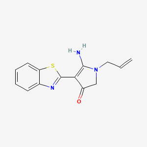 molecular formula C14H13N3OS B7752849 CID 7454187 