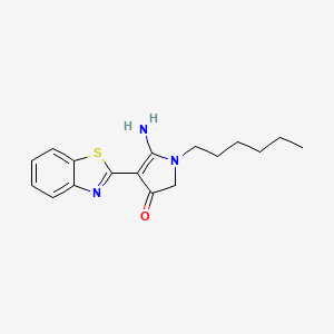 molecular formula C17H21N3OS B7752850 CID 7454188 