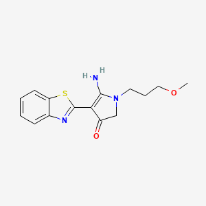molecular formula C15H17N3O2S B7752855 CID 7454189 