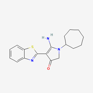 molecular formula C18H21N3OS B7752859 CID 7454192 