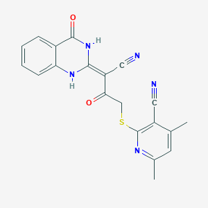 molecular formula C20H15N5O2S B7753010 CID 5449375 