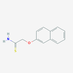 2-(Naphthalen-2-yloxy)ethanethioamide