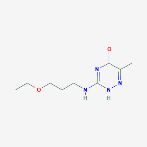 molecular formula C9H16N4O2 B7753100 CID 7453738 
