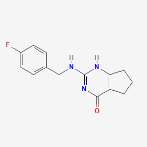 molecular formula C14H14FN3O B7753143 CID 7453752 