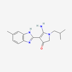 molecular formula C16H20N4O B7753291 CID 7540451 