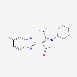 molecular formula C18H22N4O B7753297 CID 9122901 