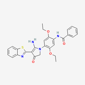 molecular formula C28H26N4O4S B7753335 CID 16461772 