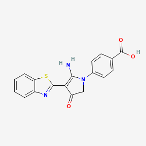 molecular formula C18H13N3O3S B7753338 CID 2383074 