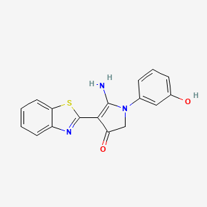 molecular formula C17H13N3O2S B7753345 CID 7453606 