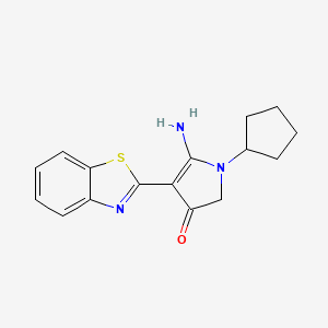 molecular formula C16H17N3OS B7753365 CID 7454186 
