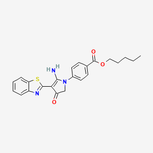 molecular formula C23H23N3O3S B7753372 CID 7453614 