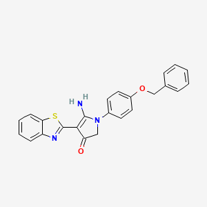 molecular formula C24H19N3O2S B7753377 CID 7453617 