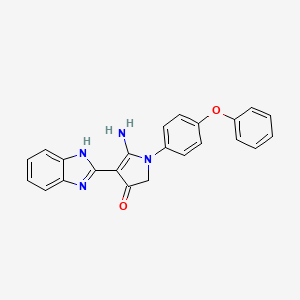 molecular formula C23H18N4O2 B7753385 CID 16449499 