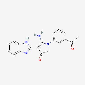 molecular formula C19H16N4O2 B7753402 CID 18593798 
