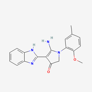 molecular formula C19H18N4O2 B7753422 CID 18593799 