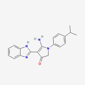 molecular formula C20H20N4O B7753453 CID 6624667 