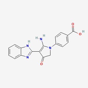 molecular formula C18H14N4O3 B7753494 CID 16461781 