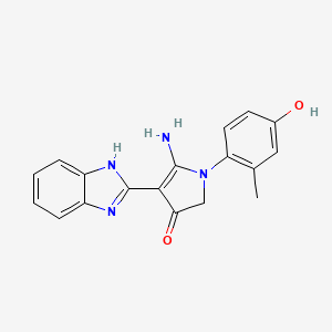 molecular formula C18H16N4O2 B7753498 CID 16461782 