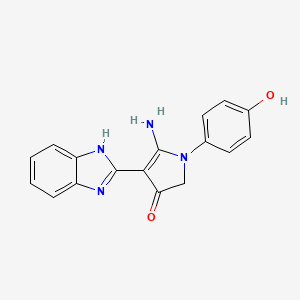 molecular formula C17H14N4O2 B7753504 CID 16449507 