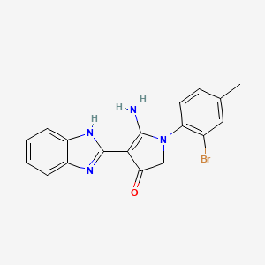 molecular formula C18H15BrN4O B7753516 CID 16449509 
