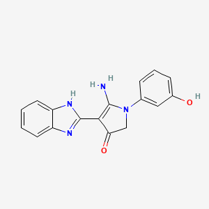 molecular formula C17H14N4O2 B7753523 CID 16461784 