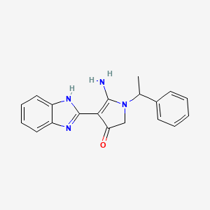 molecular formula C19H18N4O B7753529 CID 6472002 