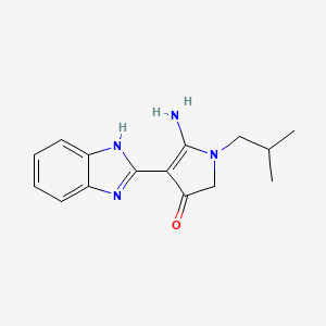molecular formula C15H18N4O B7753533 CID 16449510 