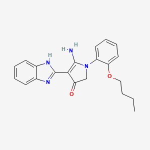 molecular formula C21H22N4O2 B7753596 CID 16449524 