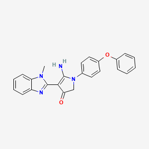 molecular formula C24H20N4O2 B7753615 CID 7540500 