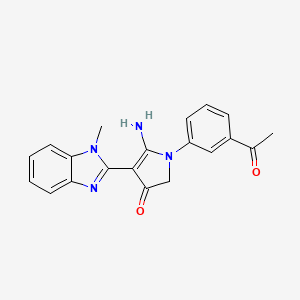 molecular formula C20H18N4O2 B7753623 CID 7540507 