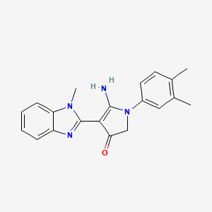 molecular formula C20H20N4O B7753626 CID 16449525 