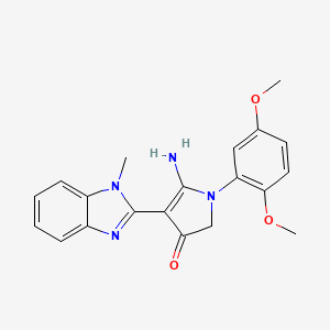 molecular formula C20H20N4O3 B7753632 CID 7540510 