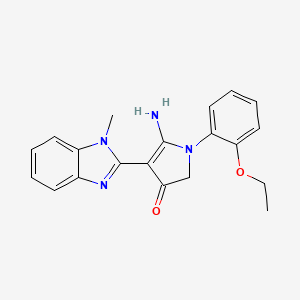 molecular formula C20H20N4O2 B7753635 CID 9122904 