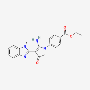 molecular formula C21H20N4O3 B7753642 CID 7540514 