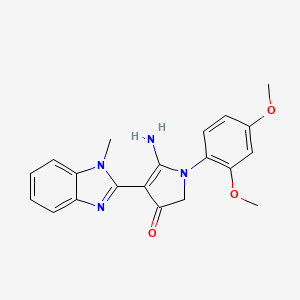 molecular formula C20H20N4O3 B7753647 CID 9122905 