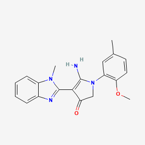 molecular formula C20H20N4O2 B7753656 CID 7540519 
